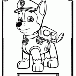 patrulha canina para colorir