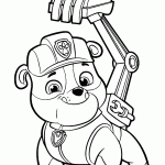 patrulha canina para colorir