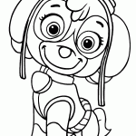 patrulha canina para colorir