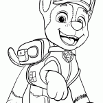 patrulha canina para colorir