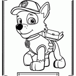 patrulha canina para colorir