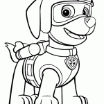 patrulha canina para colorir