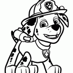 patrulha canina para colorir