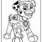 patrulha canina para colorir