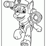 patrulha canina para colorir