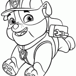 patrulha canina para colorir