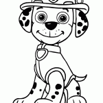 patrulha canina para colorir