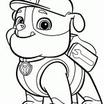 patrulha canina para colorir