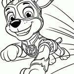 patrulha canina para colorir