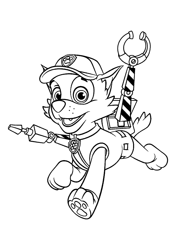 patrulha canina para colorir