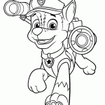 patrulha canina para colorir