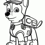 patrulha canina para colorir