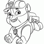patrulha canina para colorir