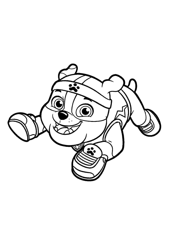 patrulha canina para colorir