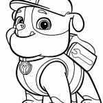 patrulha canina para colorir
