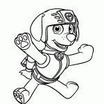 patrulha canina para colorir