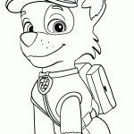 patrulha canina para colorir