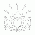 pokemon para colorir
