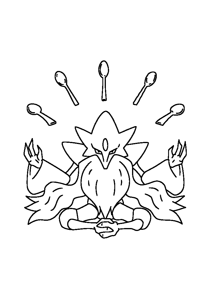 pokemon para colorir