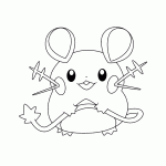 pokemon para colorir