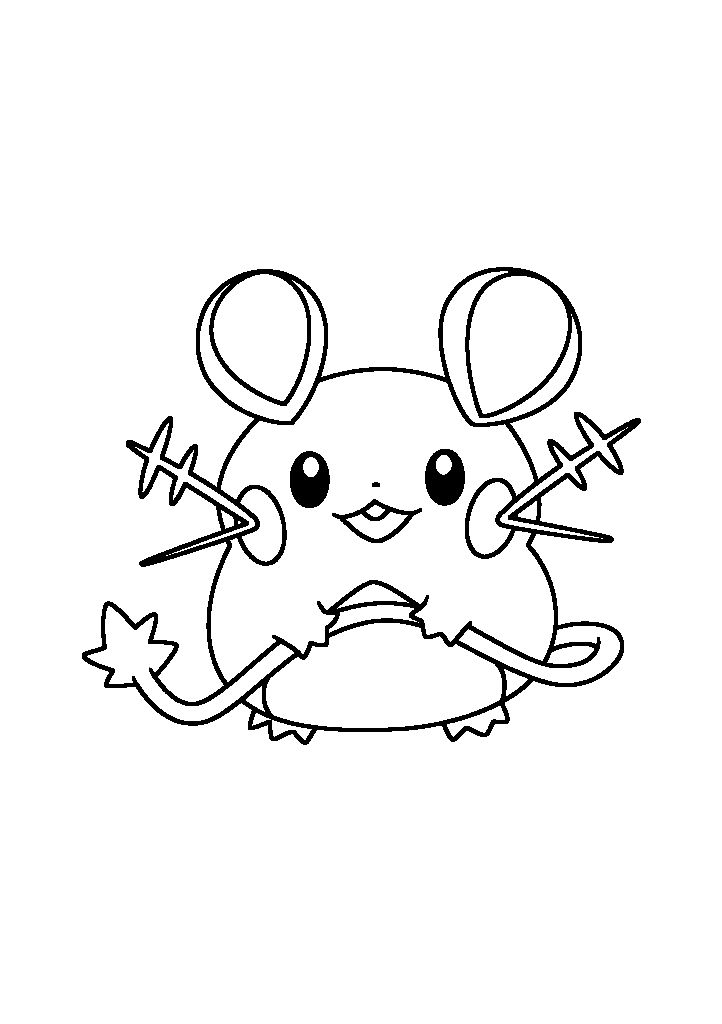 pokemon para colorir