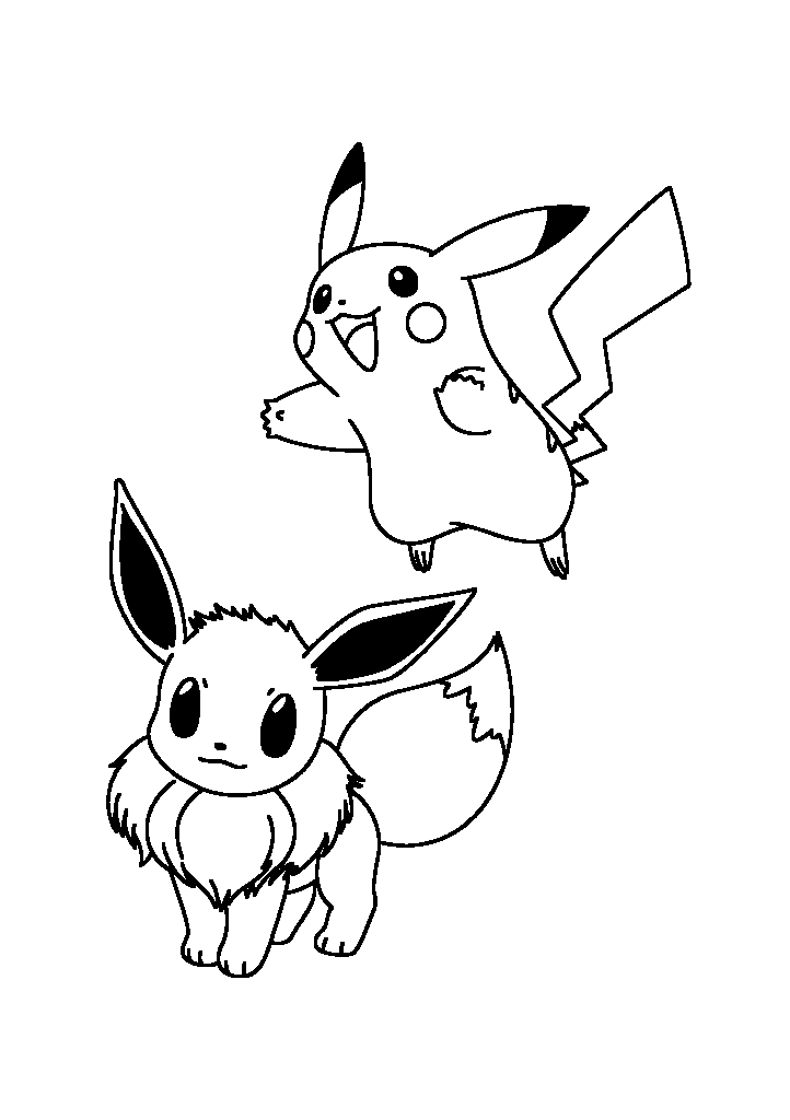 pokemon para colorir