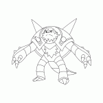 pokemon para colorir