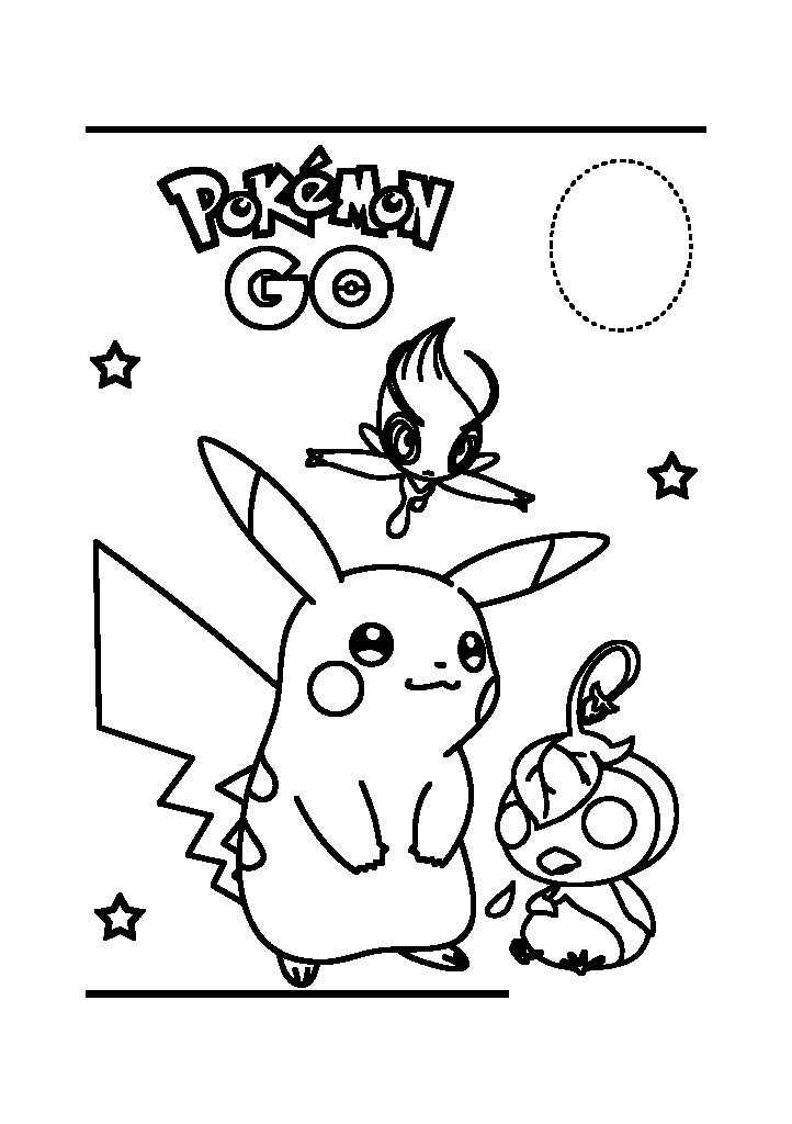 pokemon para colorir
