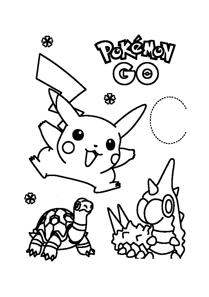 pokemon para colorir