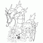 pokemon para colorir