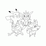 pokemon para colorir