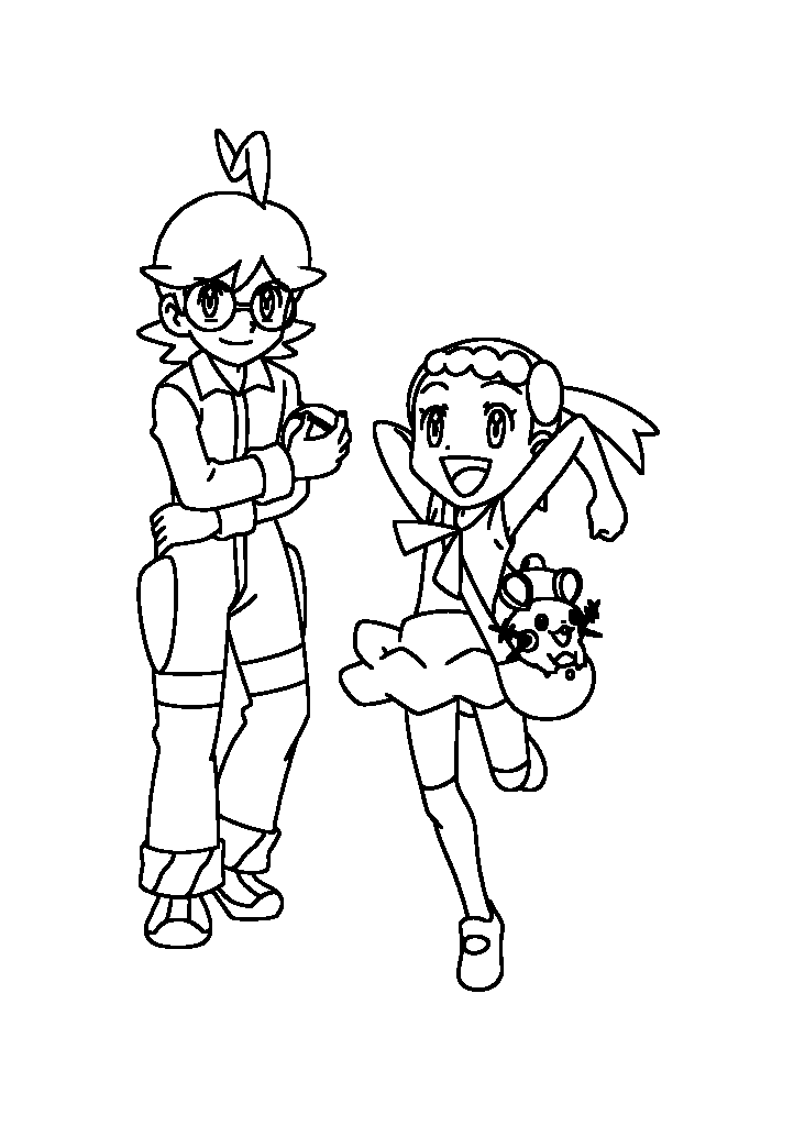 pokemon para colorir