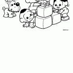 turma da monica para colorir