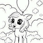 unicornio para colorir