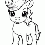 unicornio para colorir