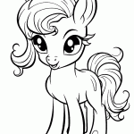 unicornio para colorir