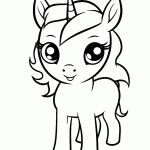 unicornio para colorir