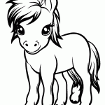 unicornio para colorir