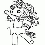 unicornio para colorir