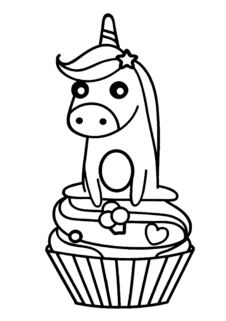 unicornio para colorir