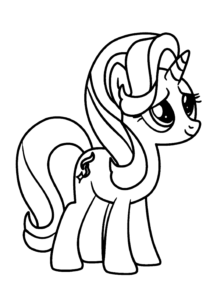 unicornio para colorir