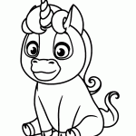 unicornio para colorir