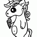 unicornio para colorir