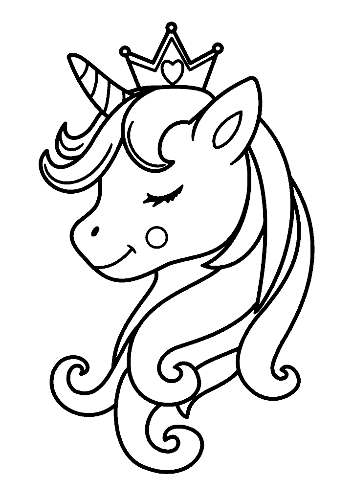 unicornio para colorir