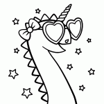 unicornio para colorir