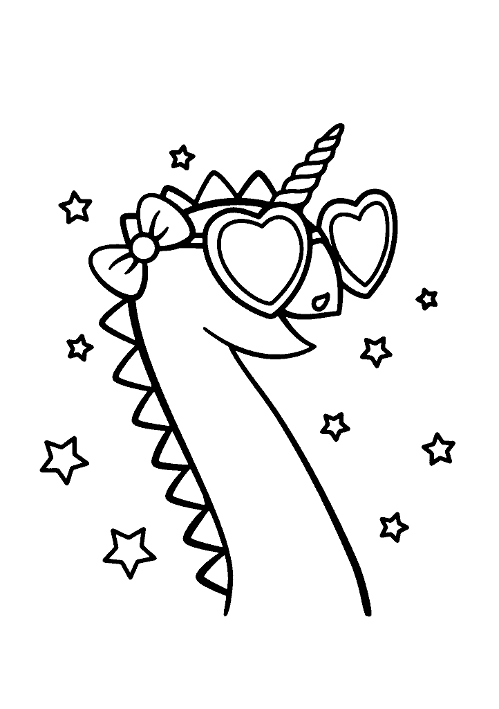 unicornio para colorir