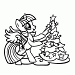 unicornio para colorir