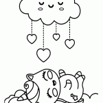 unicornio para colorir