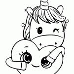 unicornio para colorir