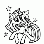 unicornio para colorir